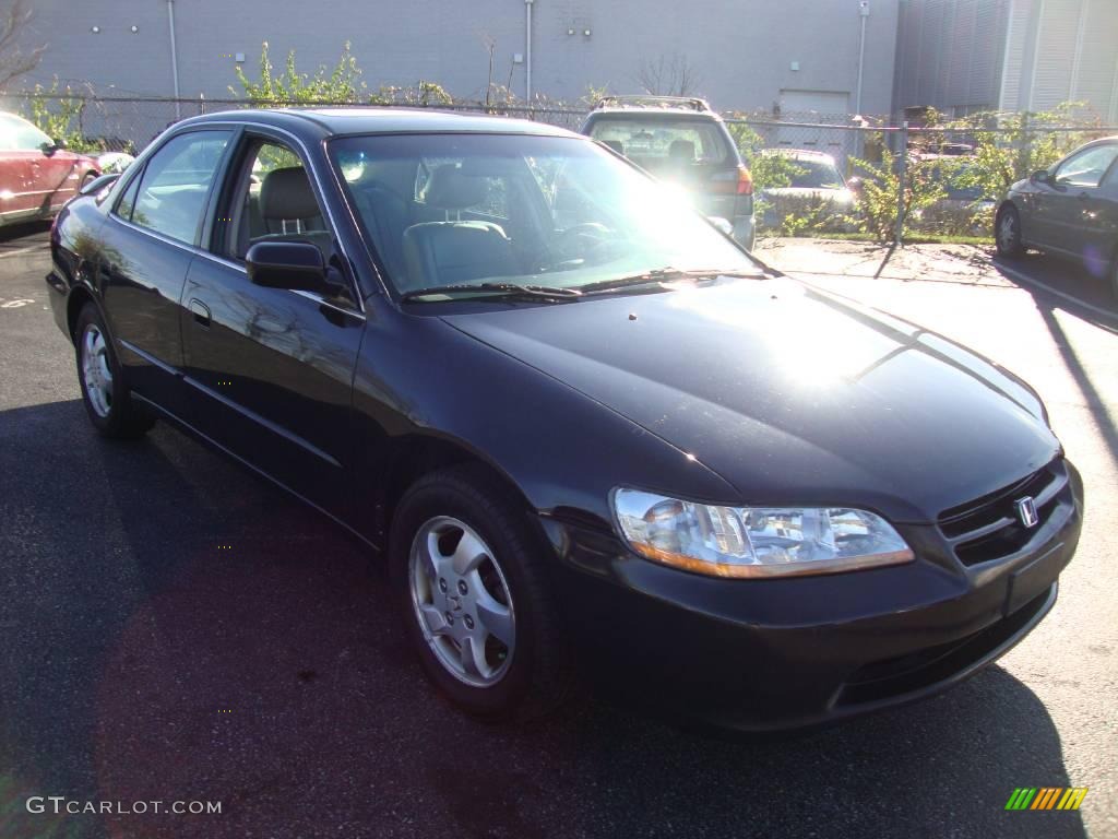 1998 Accord EX Sedan - Flamenco Black Pearl / Quartz photo #4