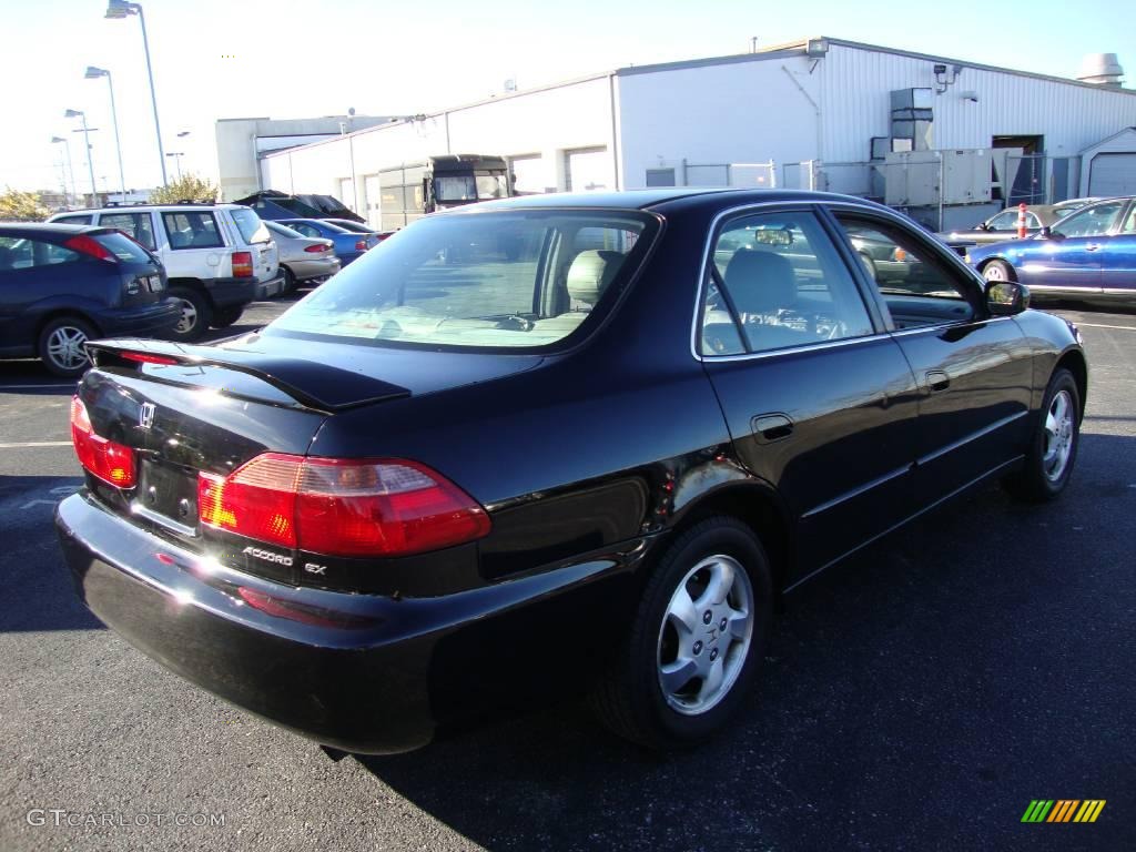 1998 Accord EX Sedan - Flamenco Black Pearl / Quartz photo #7