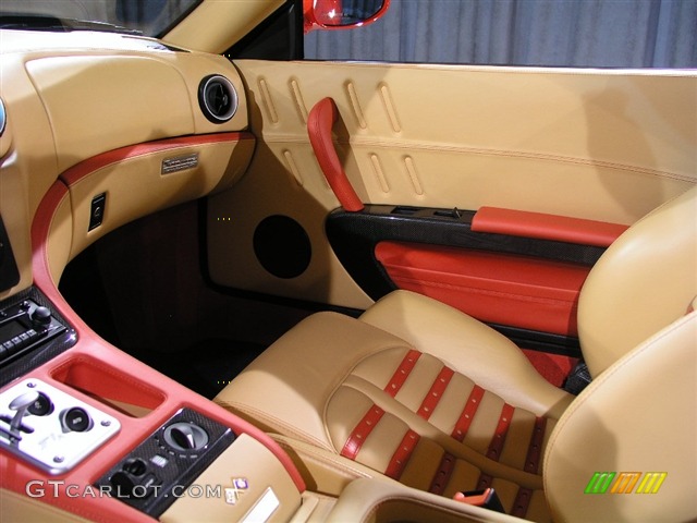 2005 575 Superamerica Roadster F1 - Red / Tan photo #11