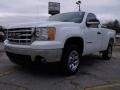 2008 Summit White GMC Sierra 1500 Regular Cab  photo #1