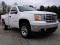 2008 Summit White GMC Sierra 1500 Regular Cab  photo #7
