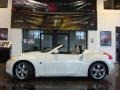2010 Pearl White Nissan 370Z Sport Touring Roadster  photo #5