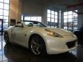 2010 Pearl White Nissan 370Z Sport Touring Roadster  photo #11