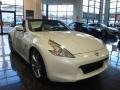2010 Pearl White Nissan 370Z Sport Touring Roadster  photo #13
