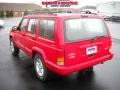 2001 Flame Red Jeep Cherokee Classic 4x4  photo #5