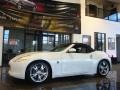 2010 Pearl White Nissan 370Z Sport Touring Roadster  photo #16