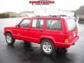 2001 Flame Red Jeep Cherokee Classic 4x4  photo #6