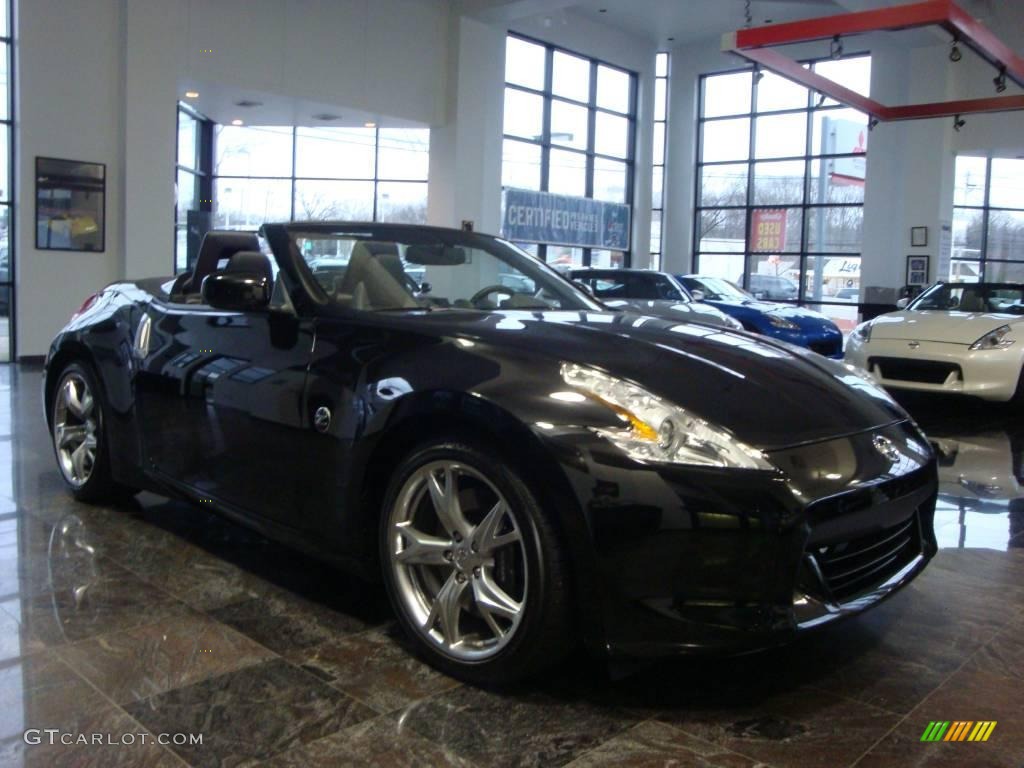 2010 370Z Sport Touring Roadster - Magnetic Black / Black Leather photo #11