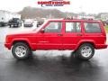 2001 Flame Red Jeep Cherokee Classic 4x4  photo #7