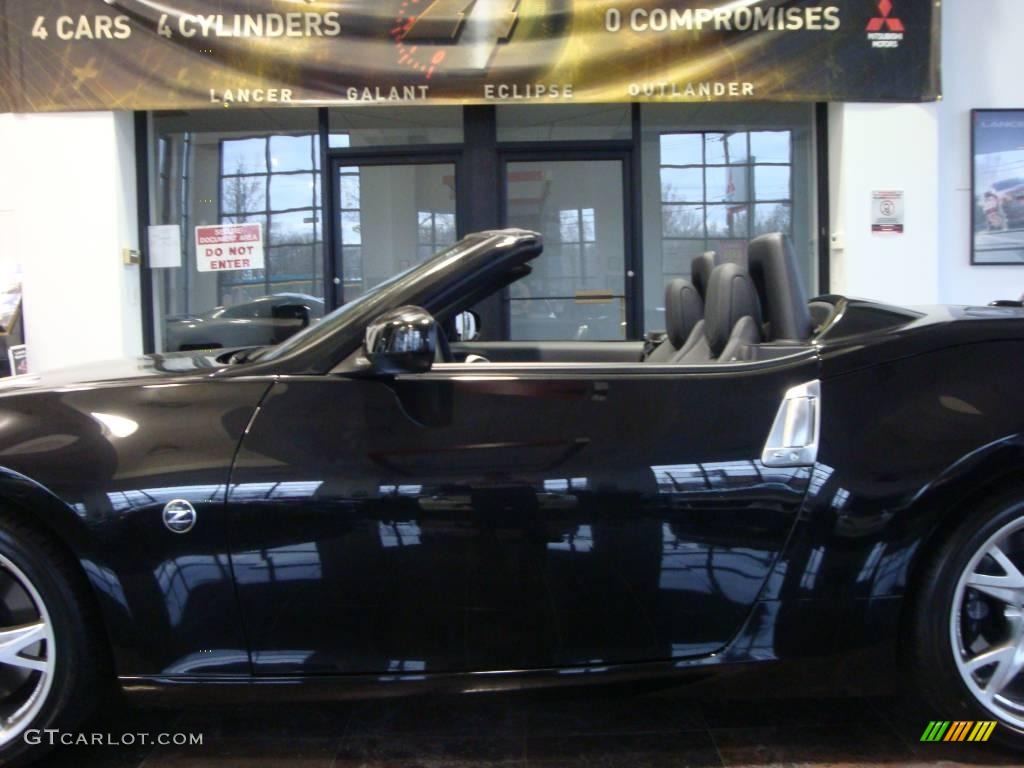 2010 370Z Sport Touring Roadster - Magnetic Black / Black Leather photo #16