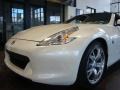 2010 Pearl White Nissan 370Z Sport Touring Roadster  photo #25