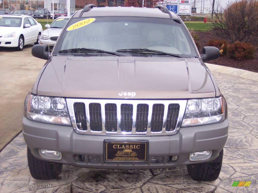 2002 Grand Cherokee Sport 4x4 - Woodland Brown Satin Glow / Sandstone photo #5