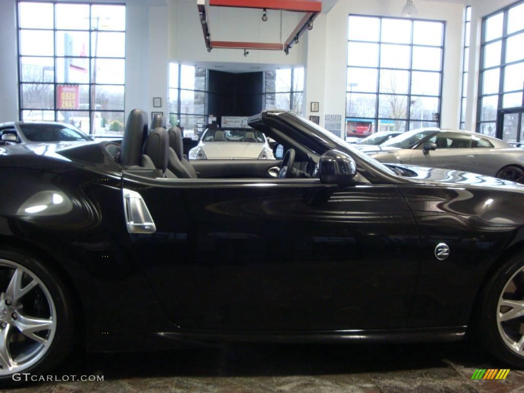 2010 370Z Sport Touring Roadster - Magnetic Black / Black Leather photo #20