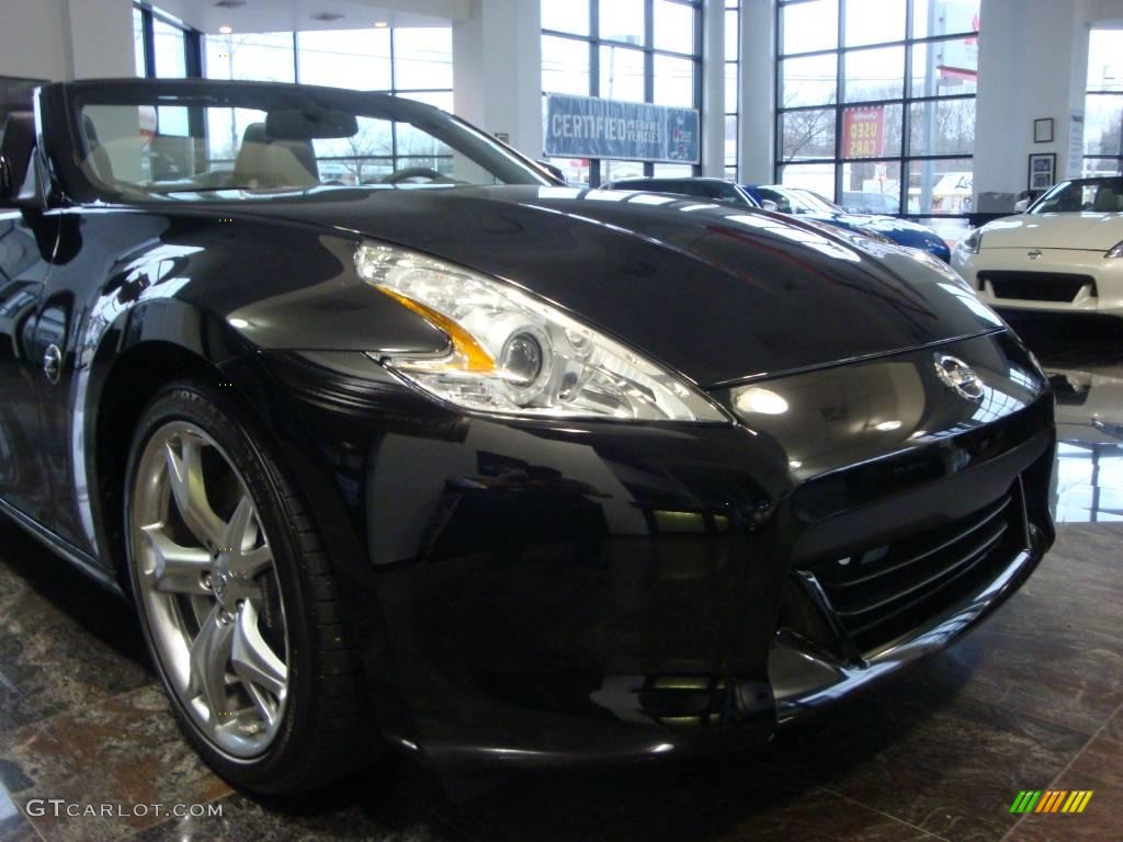 2010 370Z Sport Touring Roadster - Magnetic Black / Black Leather photo #21