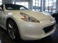 2010 Pearl White Nissan 370Z Sport Touring Roadster  photo #31