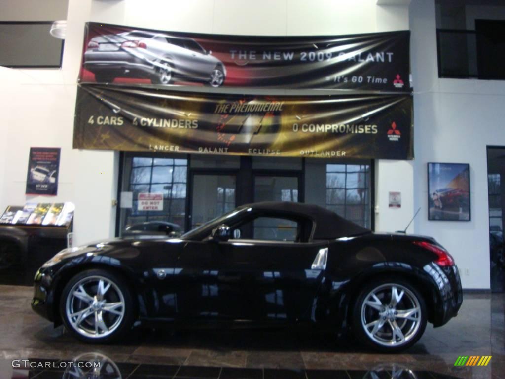 2010 370Z Sport Touring Roadster - Magnetic Black / Black Leather photo #25