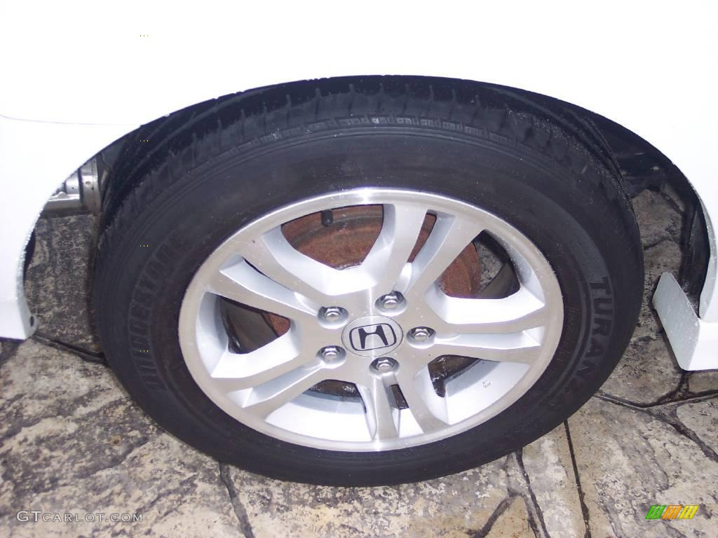 2007 Accord LX Coupe - Taffeta White / Ivory photo #9