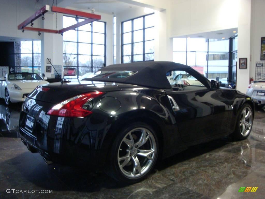 2010 370Z Sport Touring Roadster - Magnetic Black / Black Leather photo #29