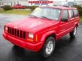 2001 Flame Red Jeep Cherokee Classic 4x4  photo #25