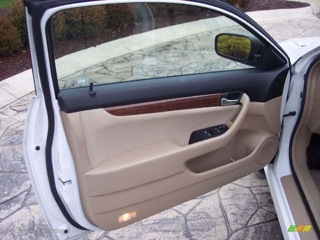 2007 Accord LX Coupe - Taffeta White / Ivory photo #12