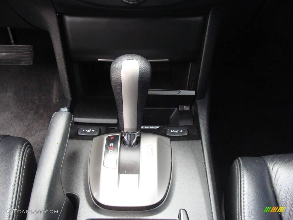 2009 Accord EX-L V6 Sedan - Crystal Black Pearl / Black photo #22