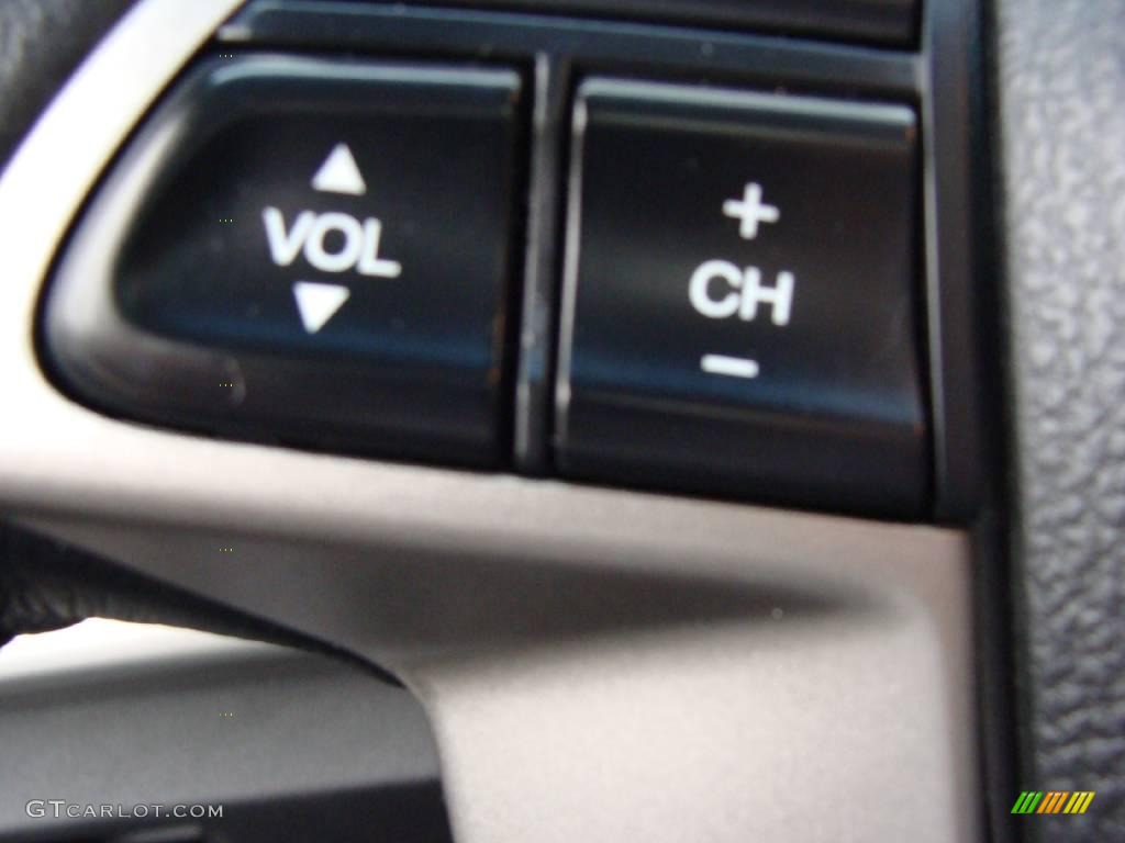 2009 Accord EX-L V6 Sedan - Crystal Black Pearl / Black photo #24