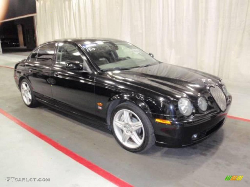 Ebony Black Jaguar S-Type