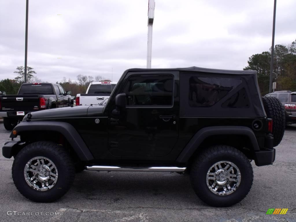 2010 Wrangler Sport 4x4 - Natural Green Pearl / Dark Khaki/Medium Khaki photo #5