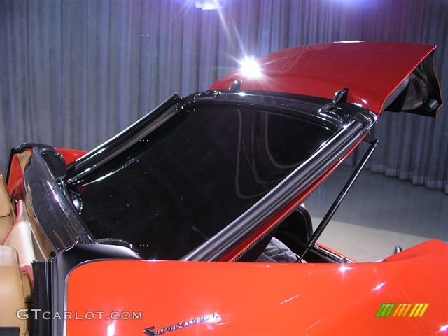 2005 575 Superamerica Roadster F1 - Red / Tan photo #18
