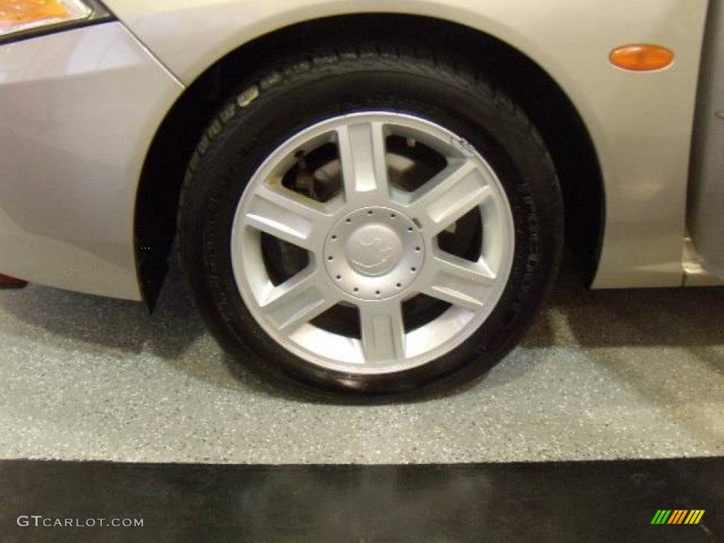 2002 Cougar V6 Coupe - Light Parchment Gold Metallic / Medium Parchment photo #23