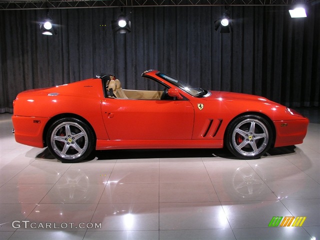2005 575 Superamerica Roadster F1 - Red / Tan photo #20