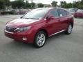 2010 Matador Red Mica Lexus RX 450h Hybrid  photo #2