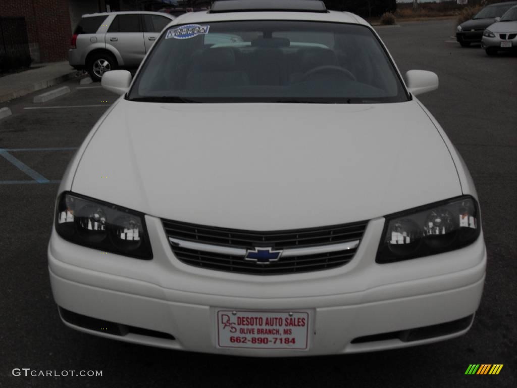2004 Impala LS - White / Medium Gray photo #3