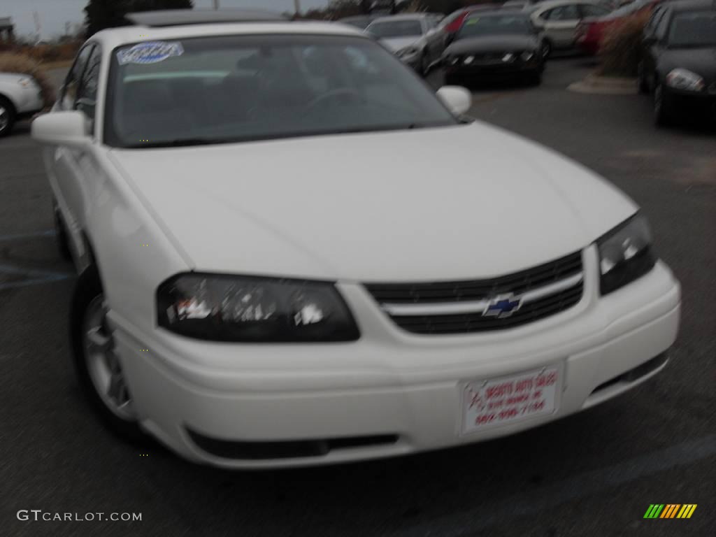 2004 Impala LS - White / Medium Gray photo #4