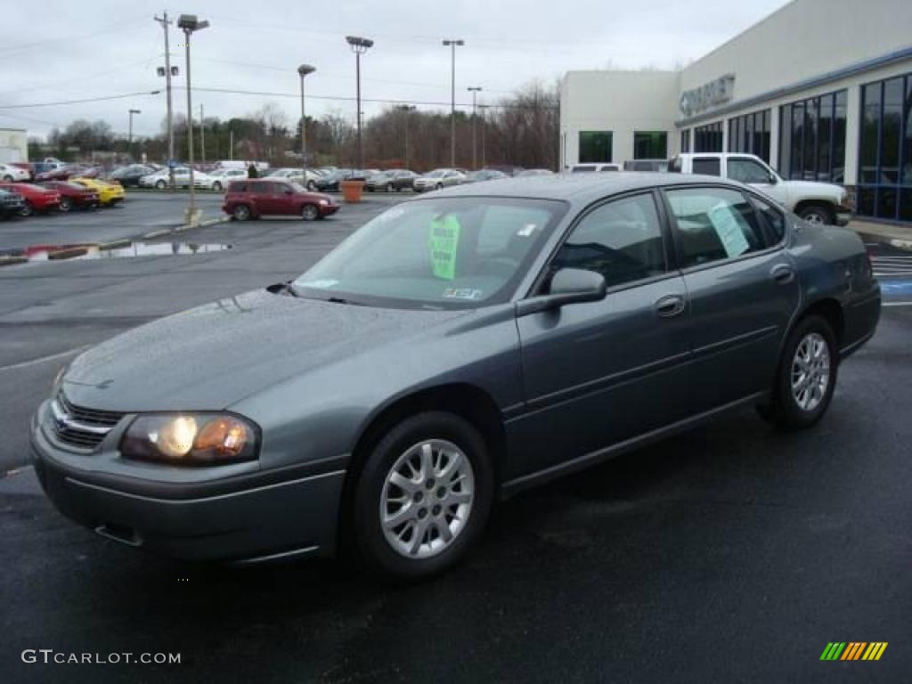 2006 Impala LS - Dark Silver Metallic / Gray photo #7