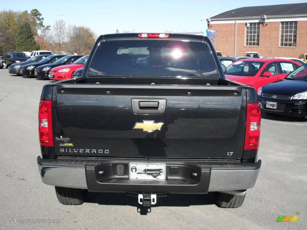 2009 Silverado 1500 LT Z71 Crew Cab 4x4 - Black Granite Metallic / Ebony photo #3