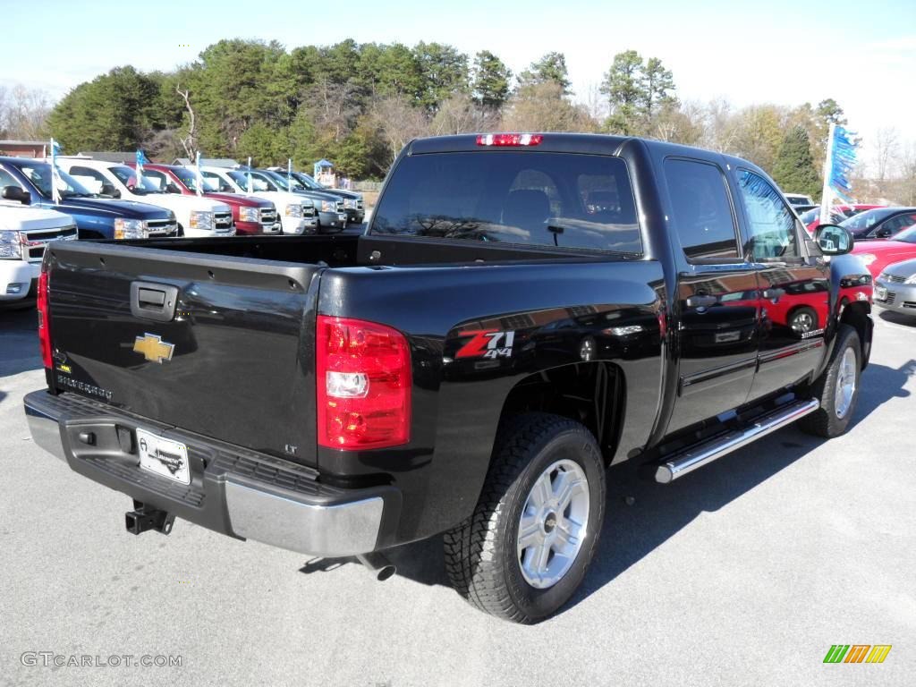 2009 Silverado 1500 LT Z71 Crew Cab 4x4 - Black Granite Metallic / Ebony photo #5