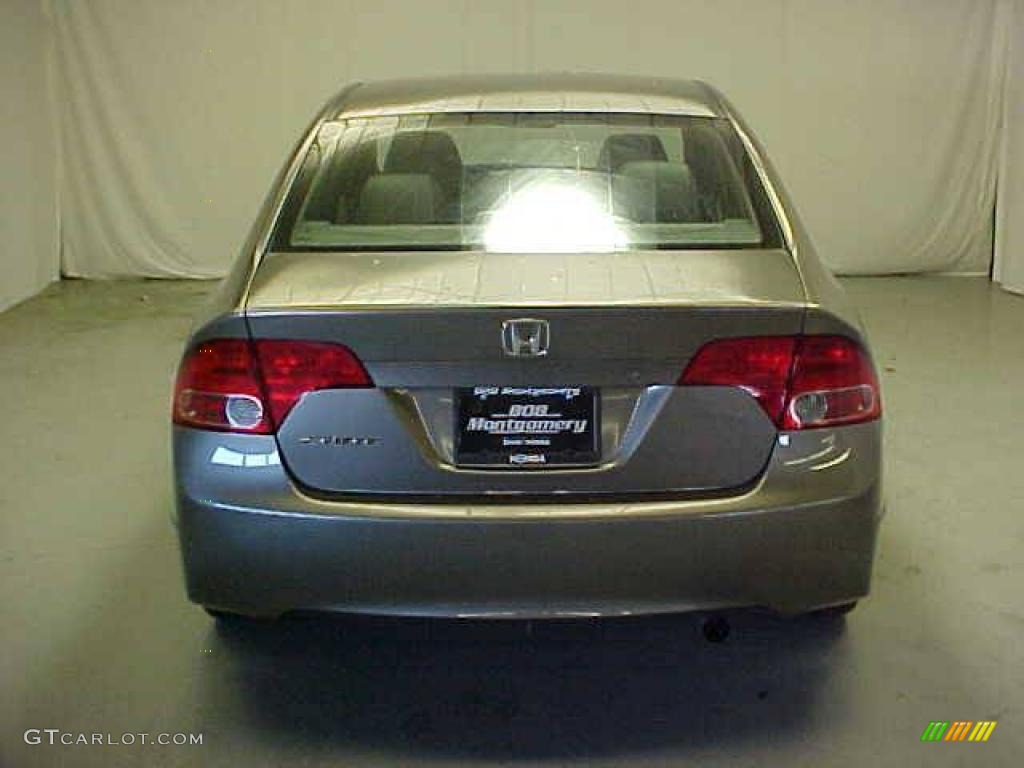 2006 Civic EX Sedan - Galaxy Gray Metallic / Black photo #23