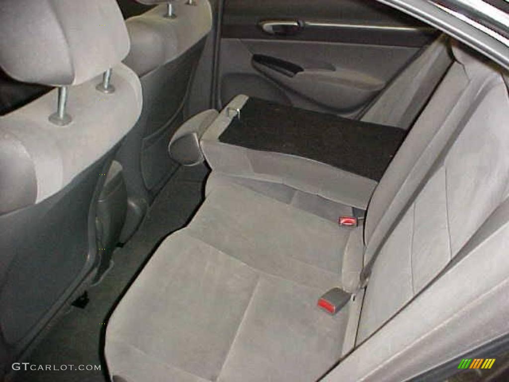 2006 Civic EX Sedan - Galaxy Gray Metallic / Black photo #27
