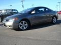 2006 Galaxy Gray Metallic Honda Civic EX Coupe  photo #2