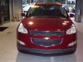 2009 Red Jewel Tintcoat Chevrolet Traverse LT  photo #2