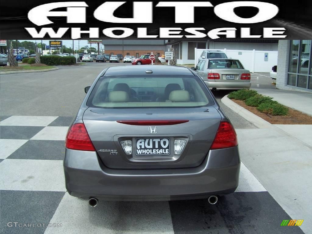 2006 Accord EX-L V6 Sedan - Carbon Bronze Pearl / Ivory photo #3