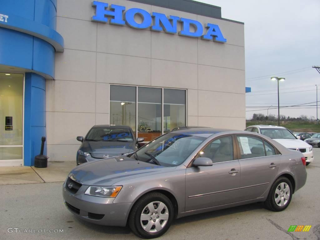 2007 Sonata GLS - Steel Gray / Gray photo #1