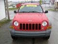 2005 Flame Red Jeep Liberty Sport 4x4  photo #7