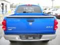 2007 Electric Blue Pearl Dodge Ram 1500 Big Horn Edition Quad Cab 4x4  photo #3