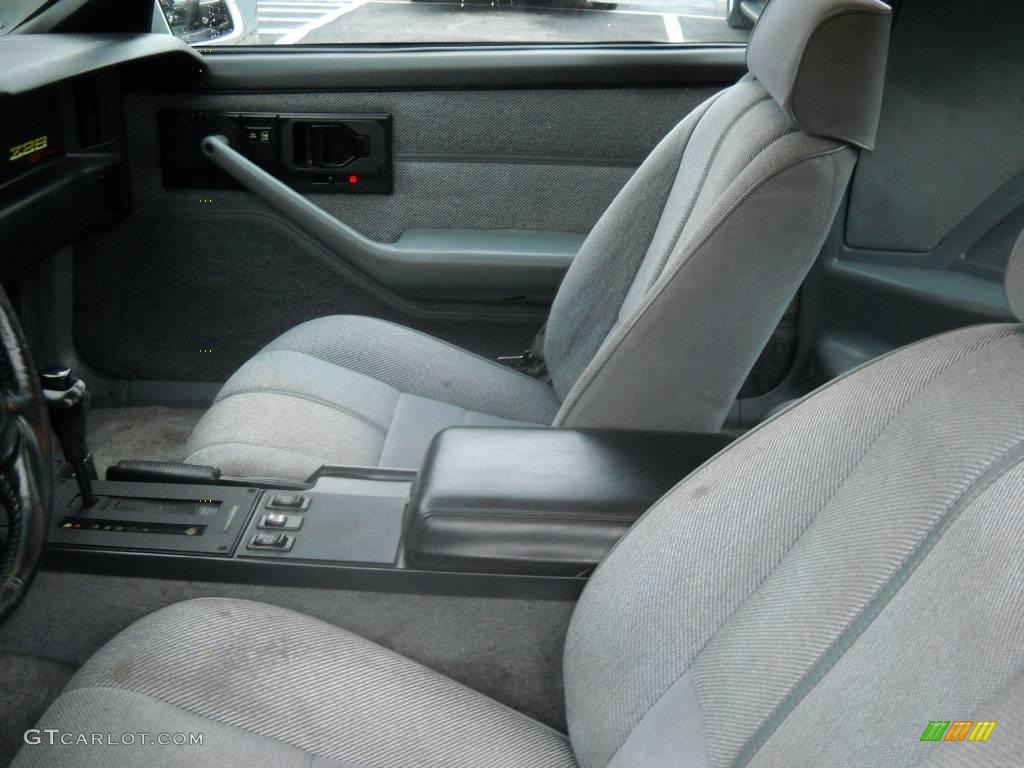 1992 Camaro Z28 Coupe - White / Gray photo #8