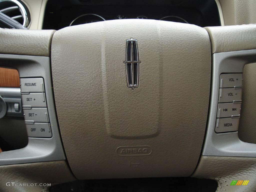 2008 MKZ Sedan - Dune Pearl Metallic / Sand photo #26