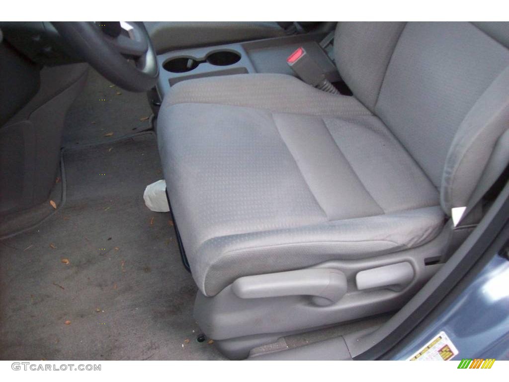 2007 CR-V EX 4WD - Glacier Blue Metallic / Gray photo #6