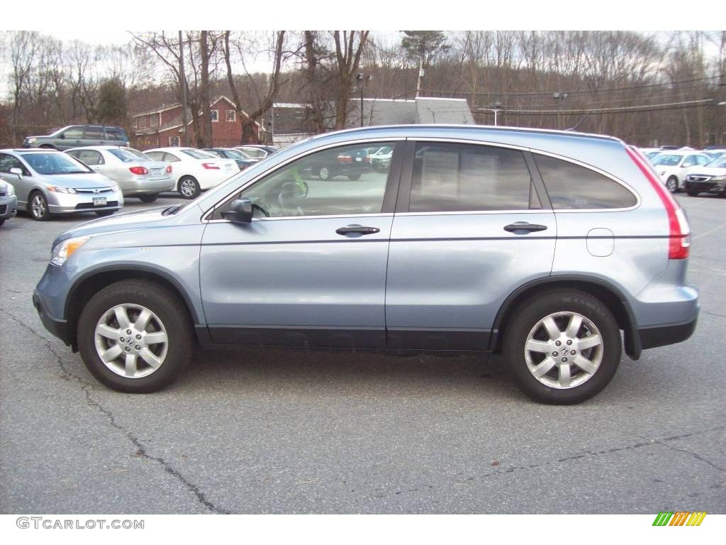 2007 CR-V EX 4WD - Glacier Blue Metallic / Gray photo #19