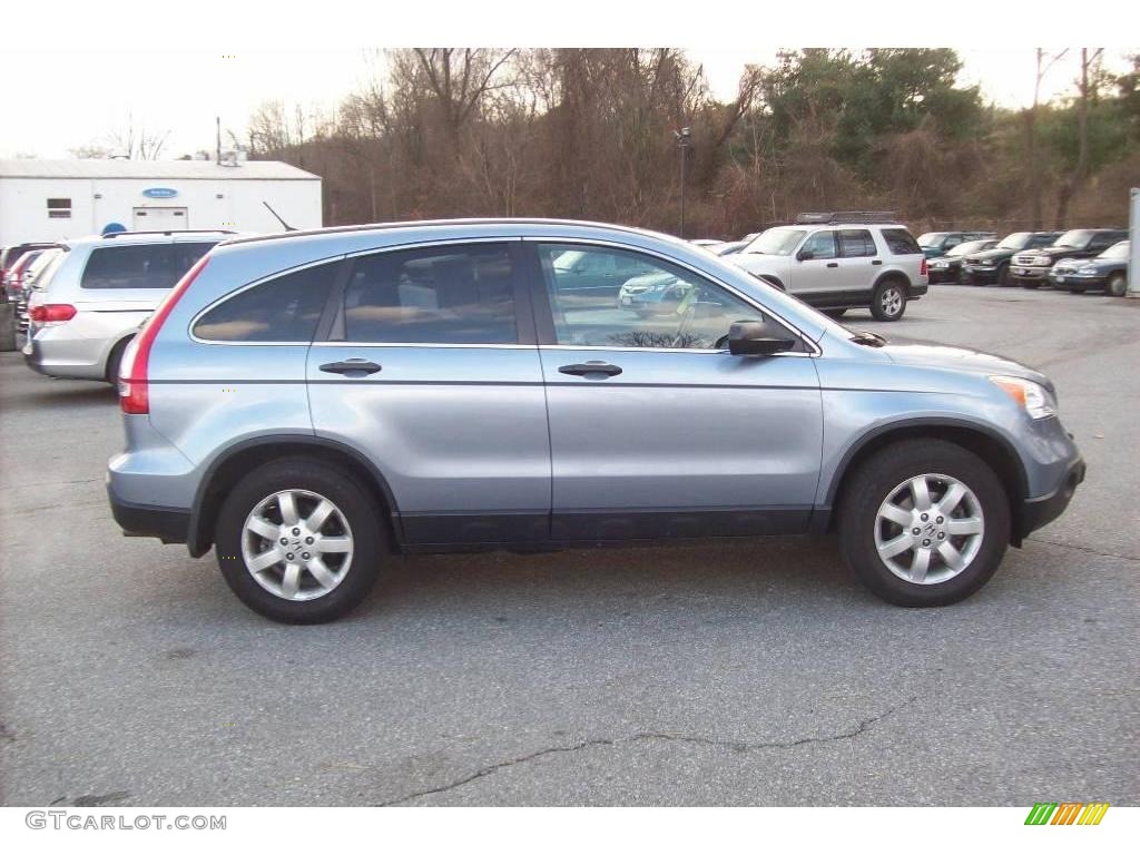 2007 CR-V EX 4WD - Glacier Blue Metallic / Gray photo #20